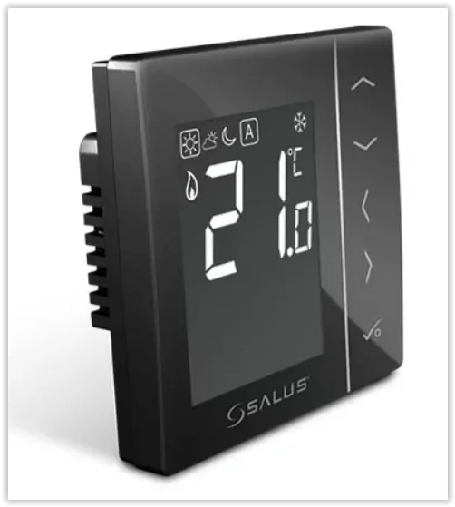 Digitálny manuálny termostat 230 V –VS35B čierny,
