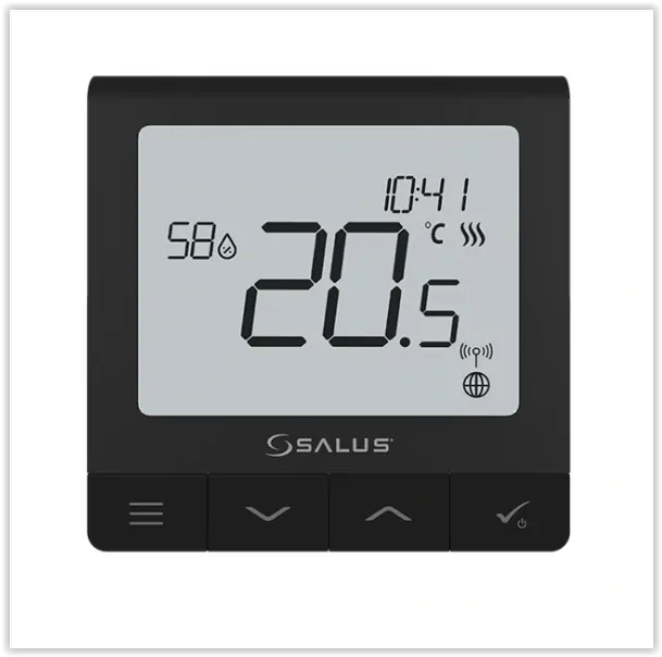 Ultratenký termostat so snímačom vlhkosti, 230 V -SQ610B