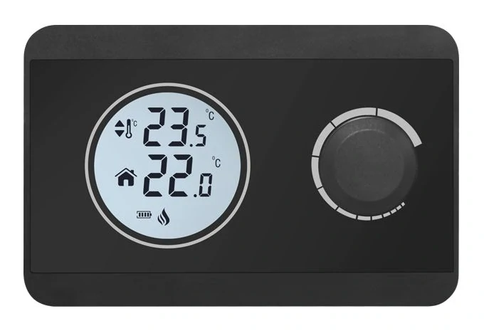 Priestorový izbový termostat TC 305, čierna farba